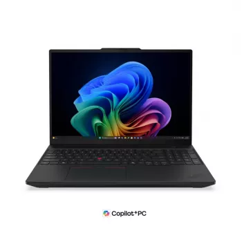 Lenovo ThinkPad T16 Gen 5 21WT000WMH affärsbärbar dator, Intel Core Ultra 5 325, 16 inch WUXGA, 16GB LPDDR5x, 512GB SSD, Windows 11 Pro, engelskt QWERTY-tangentbord