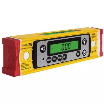 STABILA TECH 196 DL digitalt vattenpass, 23 cm