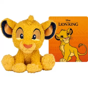TONIES Cuddle Tonie Simba – Disney Lejonkungen mjuk plyschljudfigur med NFC-chip