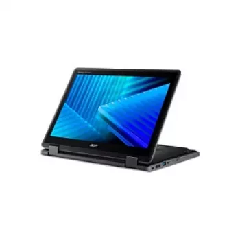 Acer TravelMate Spin B3 TMB312RN-31-TCO-P9GM 2-i-1-laptop, 12,2 inch WUXGA IPS touch, Intel Processor N250, 16GB LPDDR5x, 256GB SSD, Windows 11 Pro Education, tyskt QWERTZ-tangentbord