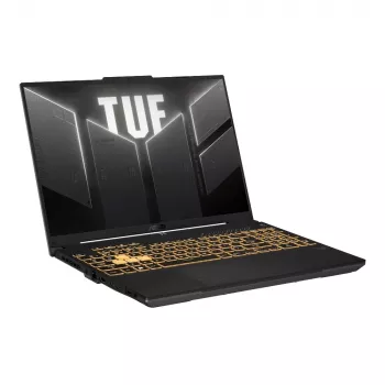 ASUS TUF Gaming F16 FX607VJB-RL143W Core 5 210H 16,0 inch FHD+ 144Hz IPS-Level 300nits Anti-Glare 16GB DDR5 5600MHz 512GB SSD GeForce RTX 3050 6GB kamera 720P 56WHrs Windows 11 Aluminum Mecha Gray