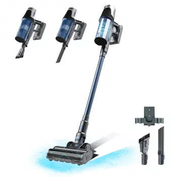 CECOTEC Conga Rockstar RS50 Batteridammsugare, svart/turkos
