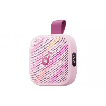 Anker Soundcore Boom Go 3i Portable Bluetooth Speaker, 15 W, Waterproof, Pink