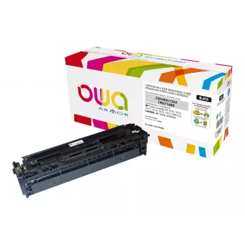 ARMOR svart kompatibel tonerkassett för HP Color LaserJet CM1312 MFP (2 200 sidor)
