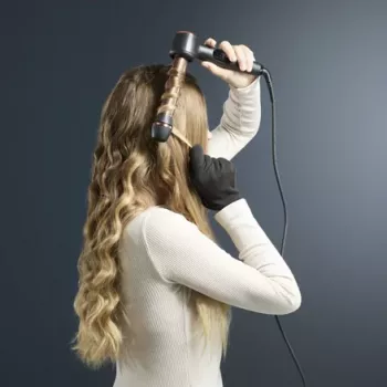 Rowenta CF4620E0 Twist Curl locktång – keramik, jonvård, 27/32/38 mm, LCD-display, 86 W, svart/koppar