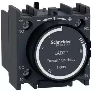 APC Schneider Electric LADR2 hjälpkontaktblock, 1NO+1NC, vit, TeSys D