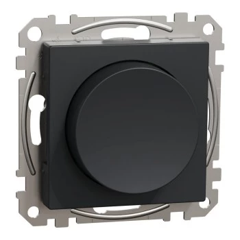 Schneider Electric Multiwire roterande LED-dimmer 200W antracit