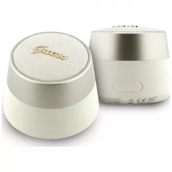 GUESS Bluetooth-högtalare 5W Script MetalLogo guld
