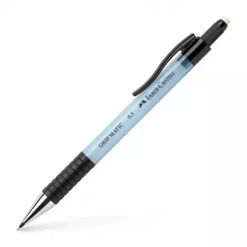 Faber-Castell Grip Matic 1375 tryckpenna 0,5 mm himmelsblå