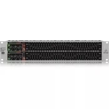 Behringer FBQ3102HD 31-bands dual stereo grafisk equalizer med FBQ feedback-detektering