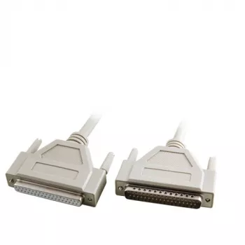 EFB Electronics seriell datakabel 1:1, 2x DSub 37, hane till hona, 3,0 m, beige