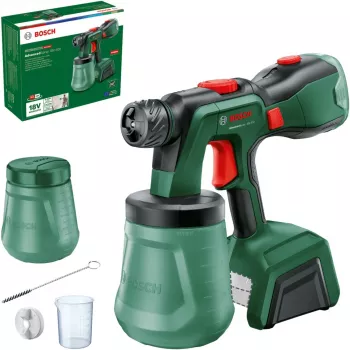 Bosch AdvancedSpray 18V-500 batteridriven färgspruta (grundenhet, grön, POWER FOR ALL ALLIANCE)