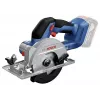 BOSCH Professional GKS 18V-51 batteridriven cirkelsåg solo, 18V, blå/svart, sågklinga Ø 140 mm, utan batteri och laddare, i L-BOXX