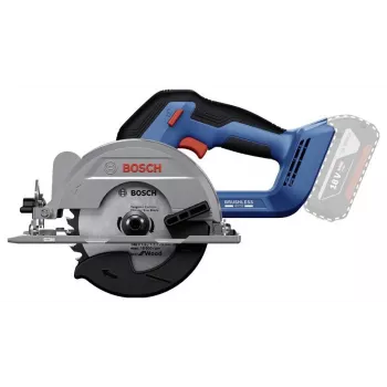BOSCH Professional GKS 18V-51 batteridriven cirkelsåg solo, 18V, blå/svart, sågklinga Ø 140 mm, utan batteri och laddare, i L-BOXX
