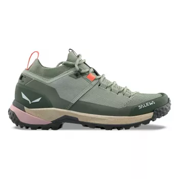 Salewa Puez 2 Knit Ptx Women's Hiking Shoes - Shadow/Olive, Size 40
