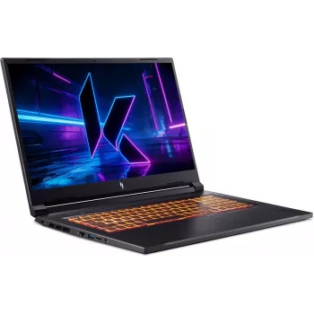Acer Nitro V 17 AI spelbärbar dator - AMD Ryzen 5 240, 17,3 inch FHD 144Hz, 16GB DDR5, 512GB SSD, GeForce RTX 5050, utan OS, Obsidian Black