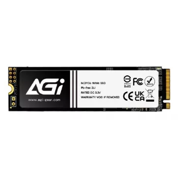 AGI TECHNOLOGY 1TB M.2 NVMe PCIe Gen3 x4 intern SSD (AGI1T0GIMAI298-CB)