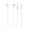 Samsung EHS61ASFWE universellt original stereohörlur 3,5 mm med kabel 1,2 m mikrofon vit (OEM)