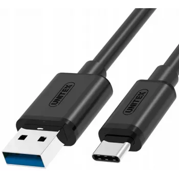 UNITEK USB 3.1 Type-A till Type-C-kabel 3 m svart