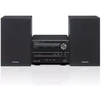 PANASONIC Micro Hi-Fi-system SC-PM250EE-K - 20W RMS, CD/MP3, Bluetooth, FM-radio, svart