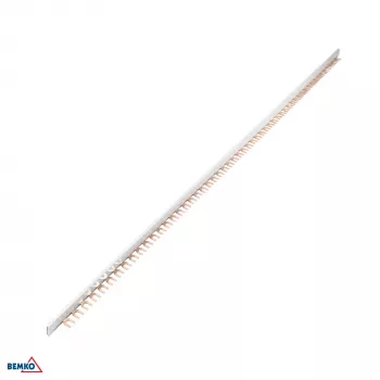 SCHELINGER A19-BBM-1F anslutningsskena 1-fas U-typ 10mm² 54 moduler 63A grå