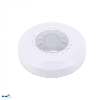 BEMKO PIR-rörelsedetektor 200W/400W 360° vit