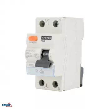 SCHELINGER jordfelsbrytare Typ A 2P 25A 30mA 10kA VDE