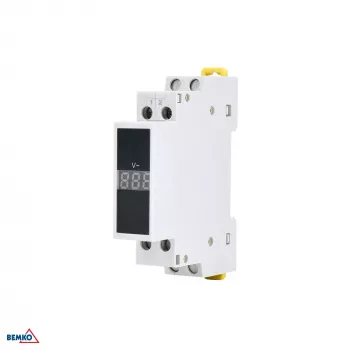 SCHELINGER A16-NV-1F digital voltmeter 80-500V AC enfas LED-display panelmonterad