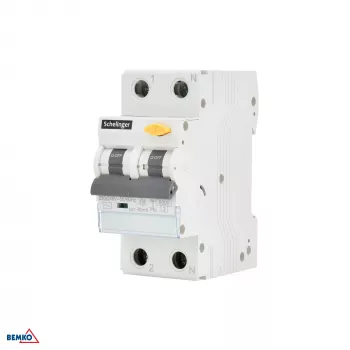 SCHELINGER RCBO 2P B 25A 30mA Typ AC jordfelsbrytare med överströmsskydd