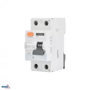 SCHELINGER A03-V7-2-25-030 jordfelsbrytare AC 2P 25A 30mA