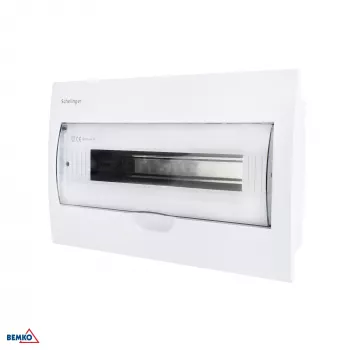 SCHELINGER infälld fördelningscentral IP40 18N+18PE 1x18P