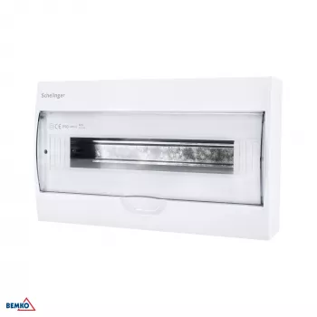 SCHELINGER A80-RDN-IP40-NPE-18P utanpåliggande fördelningscentral IP40 18N+18PE 1x18P