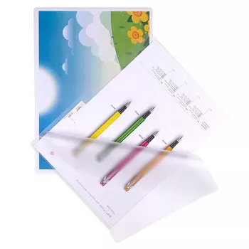 PBS CONNECT OFFICE PRODUCTS lamineringsfilm A4 2x100 mikrometer glansig 100 ark transparent