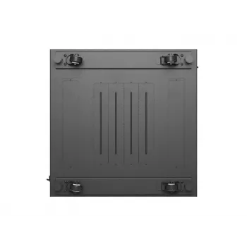 Lanberg 19 inch 18U 600x600 svart fristående rackskåp med perforerad dörr (flat pack)