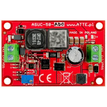 ATTE ASUC-50-AD0-OF DC/DC-omvandlare 50W 10A step-down 10-30V till 5V