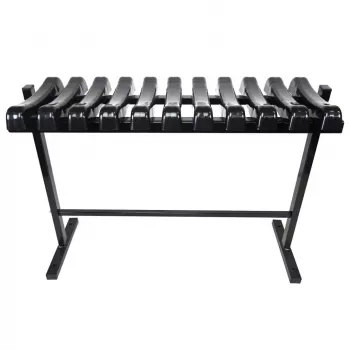 DEDRA fällbar kyrkogårdsbänk 72 cm för fastskruvning