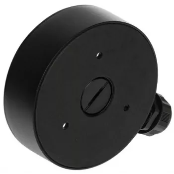 DELTA STG-1280ZJ-DM8(BLACK) Junction Box for Dome Cameras, Black, Aluminum Alloy