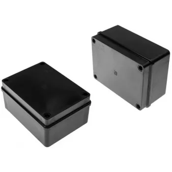 Hermetisk fördelningsdosa 150x110x70 mm IP65 halogenfri svart PAWBOL S-B316C