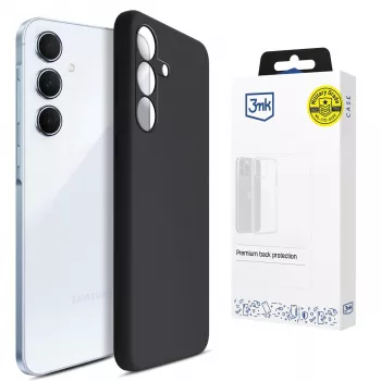 3MK PROTECTION Samsung Galaxy A55 5G - 3mk Hardy Mellow Case svart