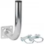 ROBSON L200B balkongantennfäste 20 cm silver