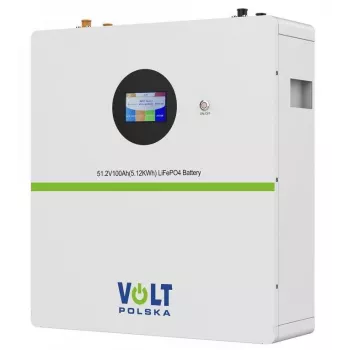Volt Polska Ultra-5 51,2V 100Ah 100A LiFePO4 energilagringssystem