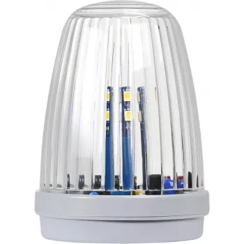 LED-lampa Proxima KOGUT vit med antenn 433,92 MHz (12-24V AC/DC eller 230V AC) blinkar gult