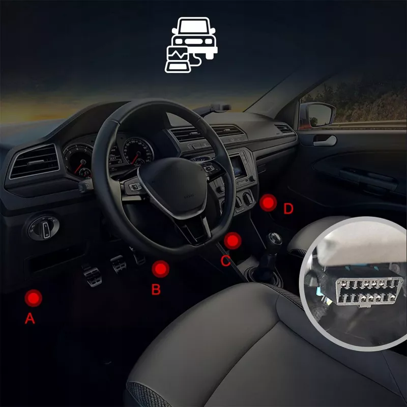 ZENWIRE V620 OBD2 ELM327 CAN-gränssnitt diagnosscanner