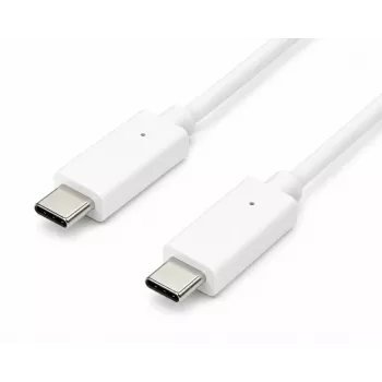 Accura USB-C till USB-C-kabel 2,0 m 100 W vit