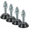 IVENSIS ISA08 vibrationsdämpande fötter set med 4 st