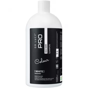 DR LUCY White White Coat schampo för hundar – 1 L
