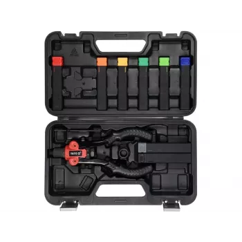 Yato YT-36091 manuellt handnitarverktygsset med 4 munstycken och nitar