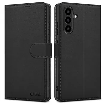 Tech-Protect Wallet Case för Samsung Galaxy A56 5G, matt svart
