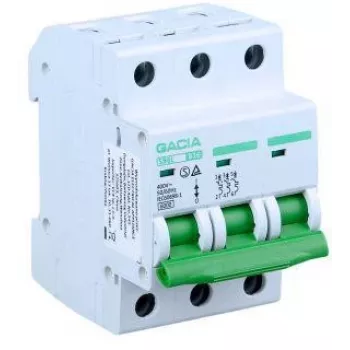 GACIA SB6L B 3P 16A miniatyrbrytare MCB 3-polig 16A 6kA B-karakteristik