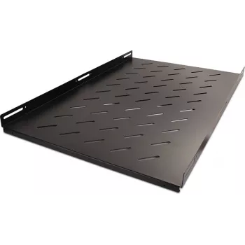 Getfort 100 cm fast rackhylla 1U 19 inch svart 80 kg